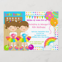 O Brunette junta a festa de aniversário da boliche