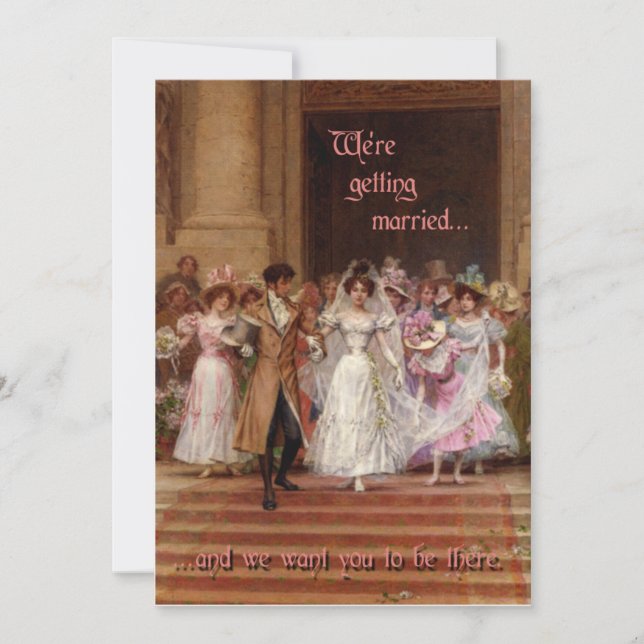 Convite O Casamento (Frente)