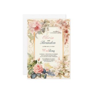 CONVITE O CASAMENTO DAS FLORES MAIS MODERNAS E ELEGANTES