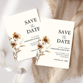 Convite O Casamento De Marinha Selvagem Do Elegante Salva