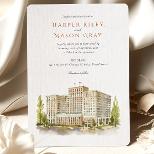 Convite O Casamento DRAKE Chicago