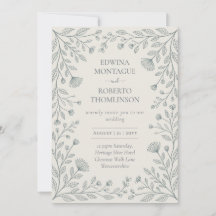 O Casamento Vintage de Romance Silencioso Anne Ell