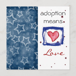 Convite O chá da adopção convida