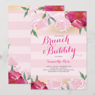 Convite O chá de panela convida, refeição matinal & flo