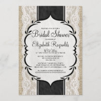 O chá de panela de linho branco preto do laço de