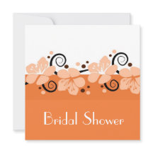 O chá de panela na moda convida - flores