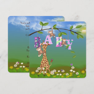 Convite O chá do bebé convida