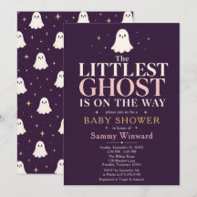 O Chuveiro de Bebê do Fantasminha no Halloween