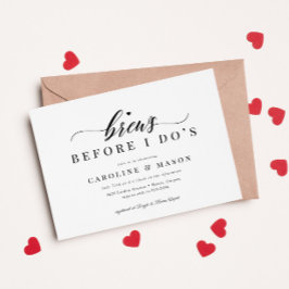 Convite O clássico nasce antes do Chá de panela do Casal