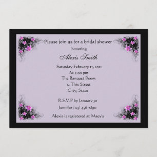 Convite O Clematis floresce o chá de panela