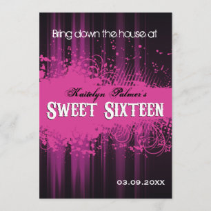 Convite O Clube Flyer parece doce 16