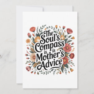 Convite O Compasso da Alma é o Conselho da Mãe