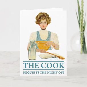 Convite O Cook Pede a Noite Desligada