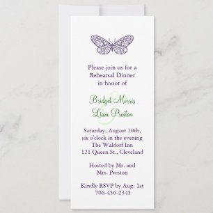 Convite O coração é um Janto de ensaio de flutter