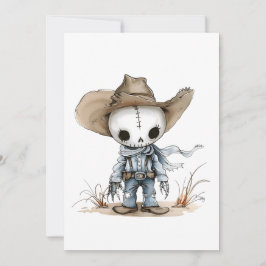 Convite O crânio do Dia das Bruxas foi engraçado
