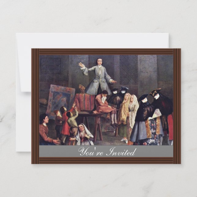 Convite O Dente-Extrator por Longhi Pietro (a melhor (Frente)