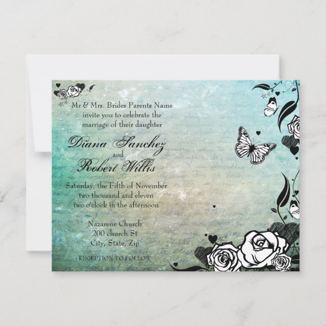 Convite O Dia da Muerte do Crânio de Açúcar dos Calaveras  (Frente)