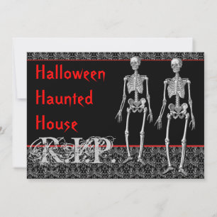 Convite O Dia das Bruxas assombrou a elevação da casa do