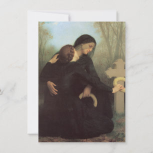 Convite O Dia dos Mortos por William Adolphe Bouguereau