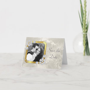 Convite O Diamante de Pérolas de Prata Elegante Salva a Da