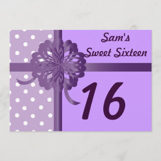 Convite O doce personalizado dezesseis