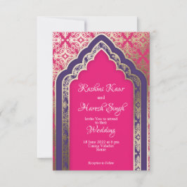 Convite O Dourado Portal Indiano