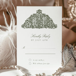 Convite O Elegante William Morris Inspirou o Casamento da