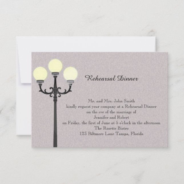 Convite O ensaio fácil grande do casamento (Frente)