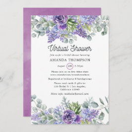 Convite O Eucalyptus tropical suculenta o Chá virtual