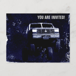 Convite O evento ou Mudding do Motorsports convidam