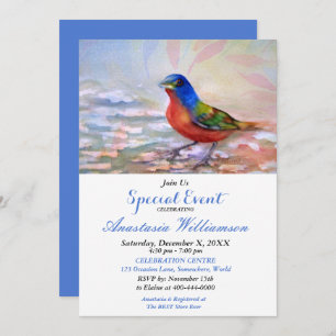 CONVITE O EVENTO VERMELHO DO PARTIDO DO PISCO DE PEITO