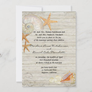 Convite O farol da aguarela descasca o casamento da casa