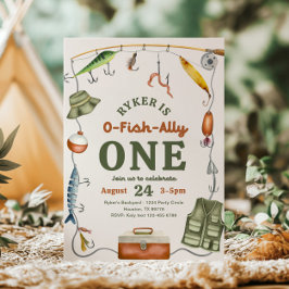 Convite O-Fish-Ally Aniversário