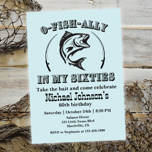 Convite O-fish-ally na minha 60ª Festa de aniversário