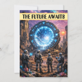 Convite O Futuro Aguarda Graduação do Portal do Tempo