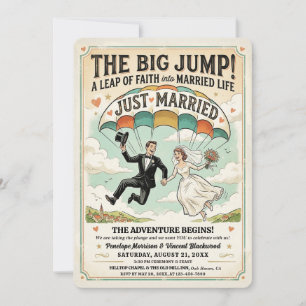 Convite O Gazeta do Grande Salto Casamento