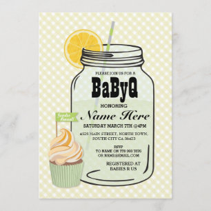 Convite O género de BaByQ revela gêmeos que do chá de