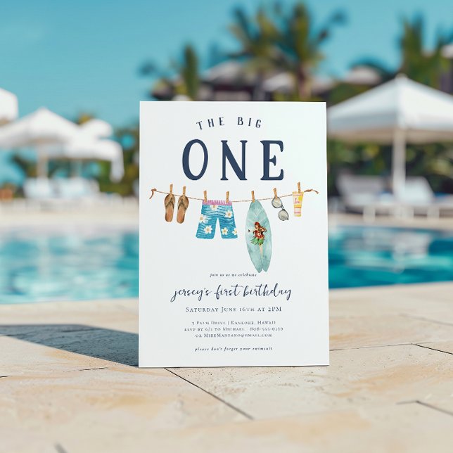 Convite O Grande | Aniversário do Surf de Verão (Criador carregado)