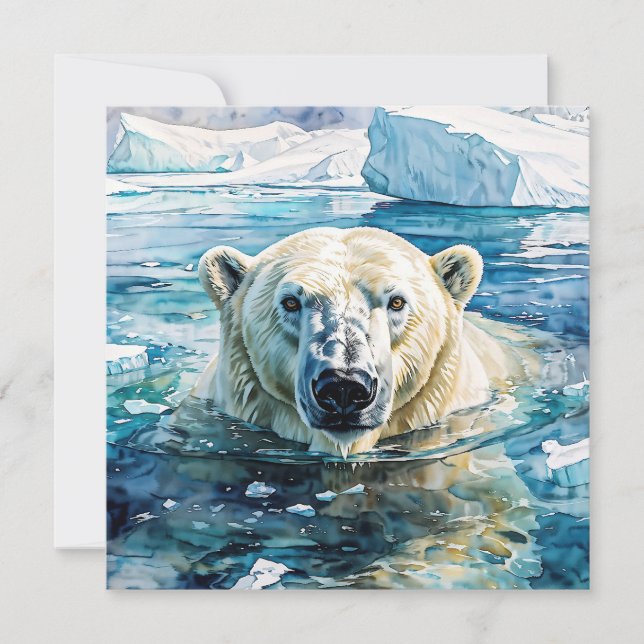 Convite O Guardião do Gelo vigilante (Frente)