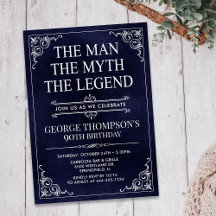 O Homem O Mito A Lenda 90º Aniversário