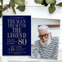 O Homem O Mito A Lenda Foto 80º Aniversário