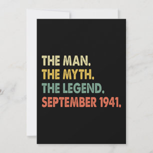 Convite O Homem O Mito A Lenda Setembro De 1941