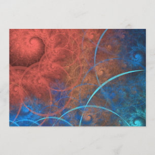 Convite O Incinerador Arte Fractal Fogo