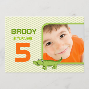 Convite O jacaré verde de LGC convida