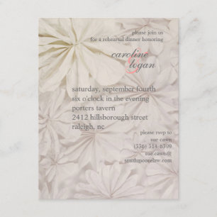 Convite o jantar de ensaio retro convida