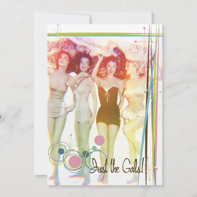 Convite O kitsch Bitsch: Apenas os galões! (Frente)