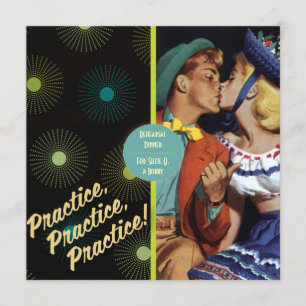 Convite O kitsch Bitsch: Jantar de ensaio