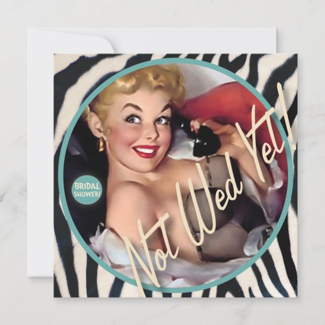 Convite O kitsch Bitsch: Não quarta-feira ainda! (Frente)