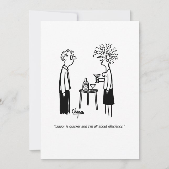 Convite O líquido é o Dia do ano novo mais rápido (Frente)