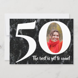 Convite O melhor ainda é chegar à 50ª Festa de aniversário